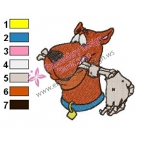 Scooby Doo Embroidery Design 27